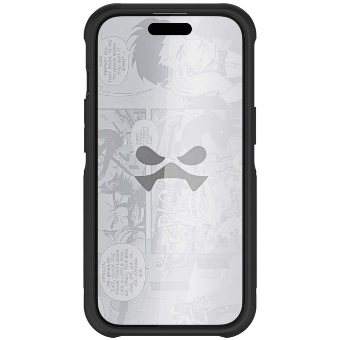 Clear iPhone 15 Plus MagSafe Phone Case Black