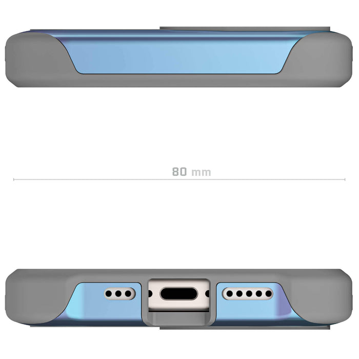 Clear Apple iPhone 15 MagSafe Metal Case Iridescent