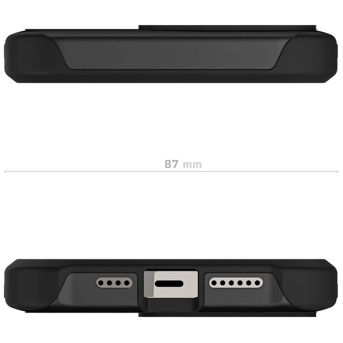 MagSafe Apple iPhone 15 Pro Clear Phone Case Black