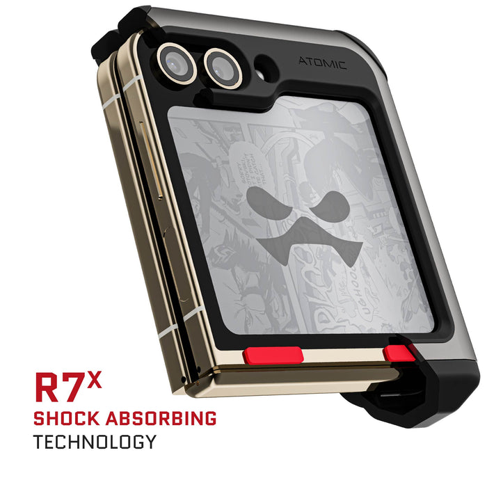 Samsung Galaxy Z Flip 5 Case Brown Leather
