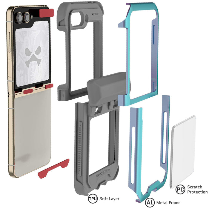 Samsung Galaxy Flip 5 Case Metal
