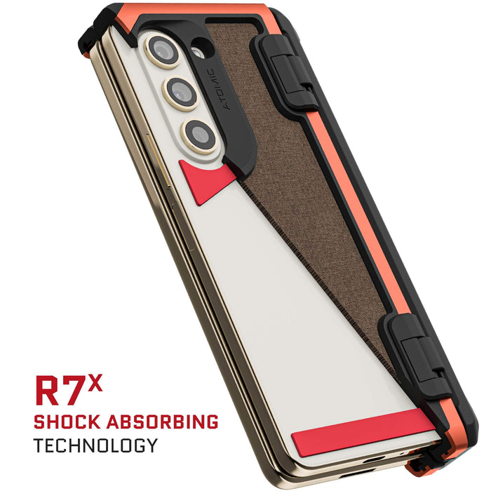 Galaxy Fold 5 Case Orange