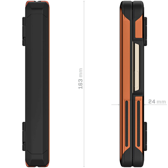Samsung Z Fold 5 Case Orange