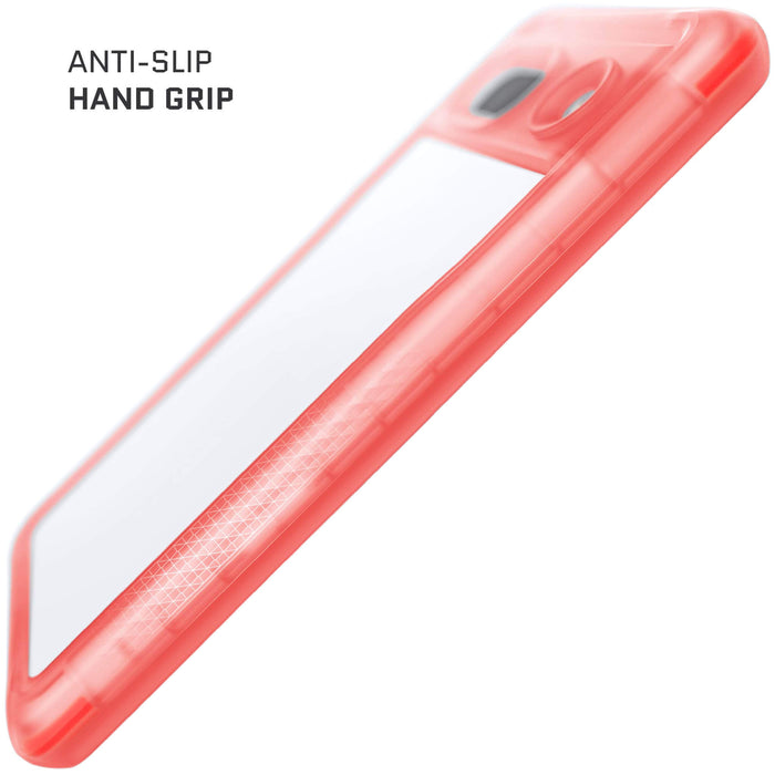 Google Pixel 7a Clear Phone Case Pink