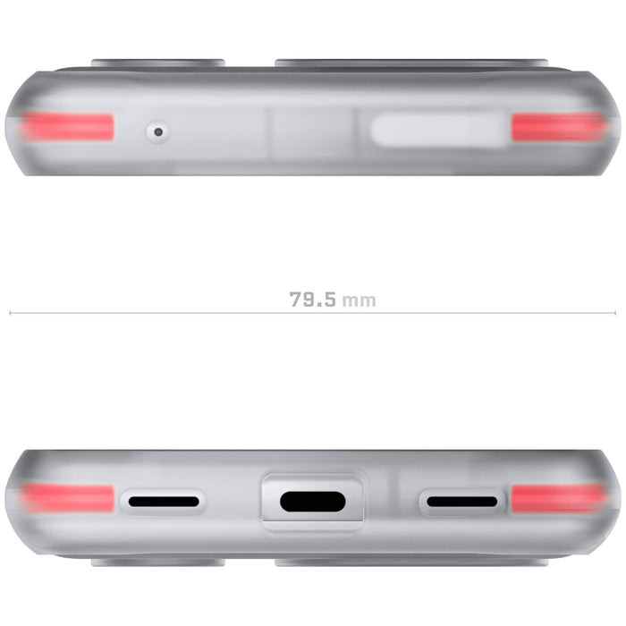 Google Pixel 7a Shockproof Phone Case Clear
