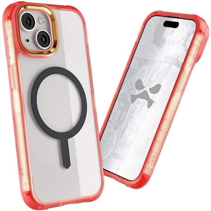 iPhone 15 Pink Case Clear MagSafe