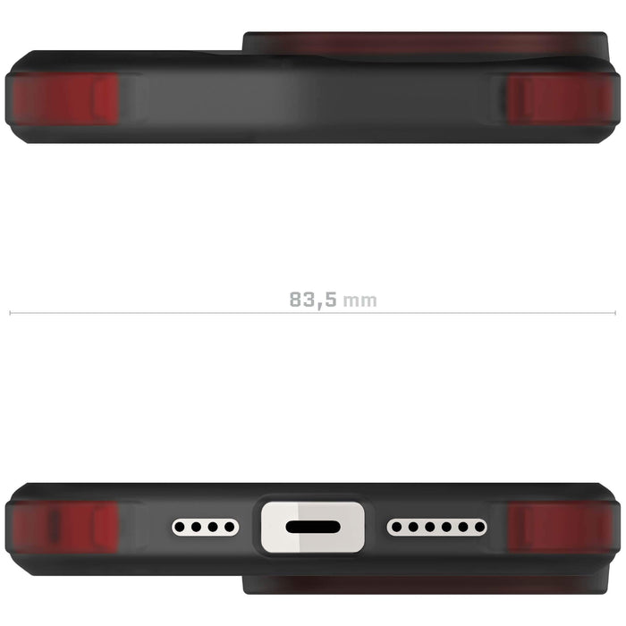 Apple iPhone 15 Pro Phone Case Clear Smoke MagSafe