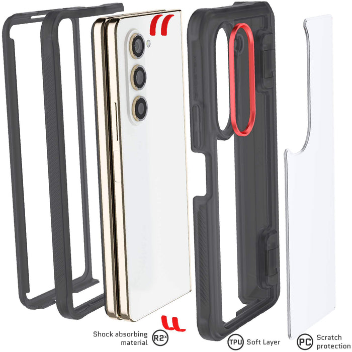 Samsung Fold 5 Case Smoke