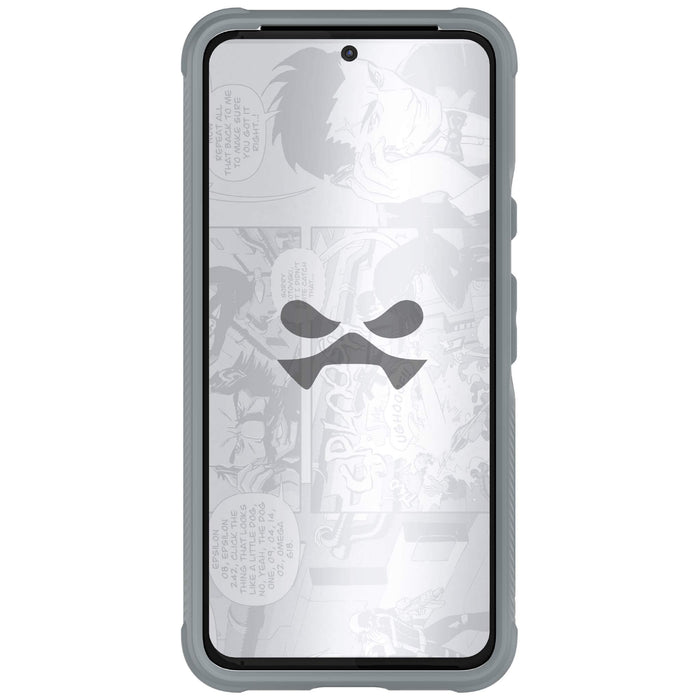 Grey Pixel 8 Clear Case