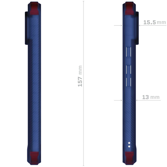 Pixel8 Case Clear Blue