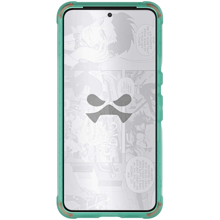 Teal Pixel 8 Pro Clear Case