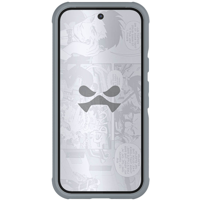 Pixel 9 Pro Protective Phone Case Clear Gray Cover Silicone
