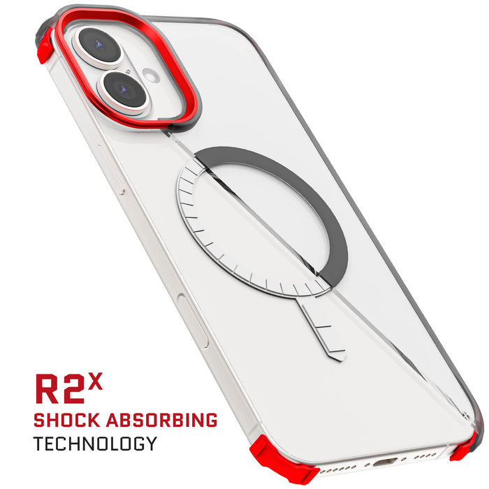 iPhone 16 Plus MagSafe Clear Smoke Protective Phone Case Cover