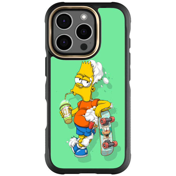iPhone 16 Pro DECONSTRUCTED BART by Dhani Barragán Artist Artwork Protective Phone Case Limited Edition Collab Cover