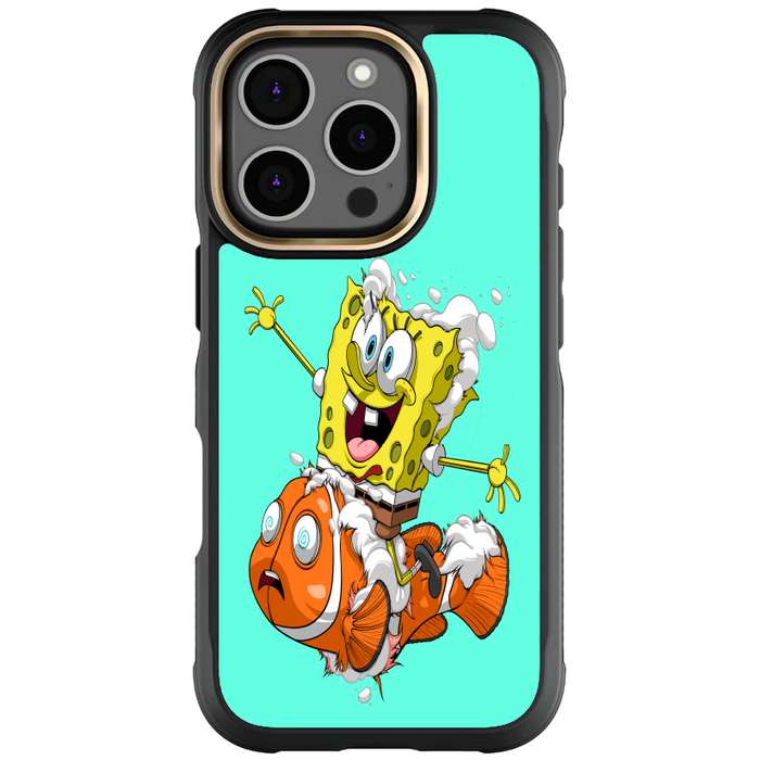iPhone 16 Pro NOT SO FUNNY by Dhani Barragán Artist Artwork Protective Phone Case Limited Edition Collab Cover
