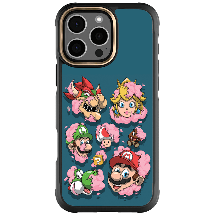 Apple iPhone 16 Pro Max DECONSTRUCTED SUPER M CHUNKS by Dhani Barragán Artist Artwork Protective Phone Case Limited Edition Collab Cover