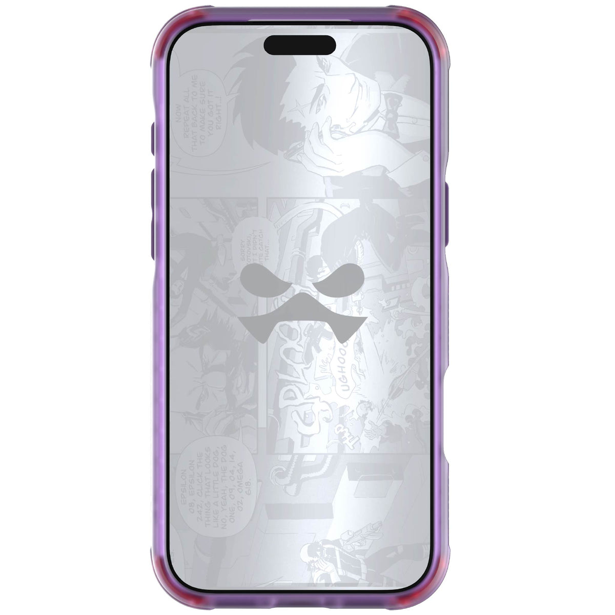 iPhone 17 Pro Max Case Purple Clear MagSafe Protective Phone Cover