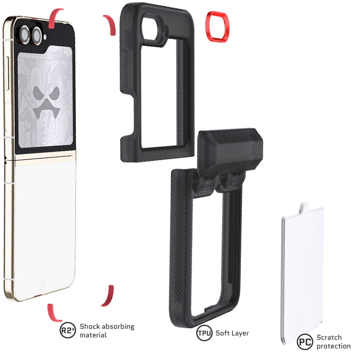 Samsung Flip 5 Case Smoke
