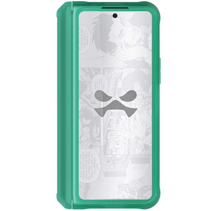 Galaxy Fold5 Case Clear Teal