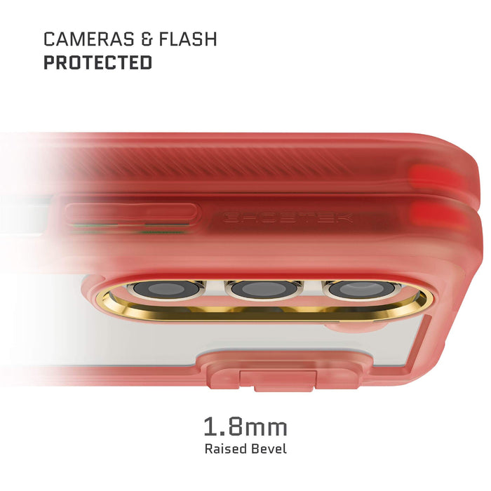 Clear Galaxy Z Fold 5 Pink Case for Women Girls