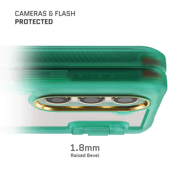 Galaxy Z Fold 5 Case Clear Teal