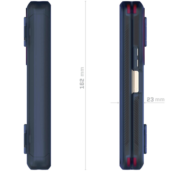 Galaxy Fold 5 Case Clear Blue