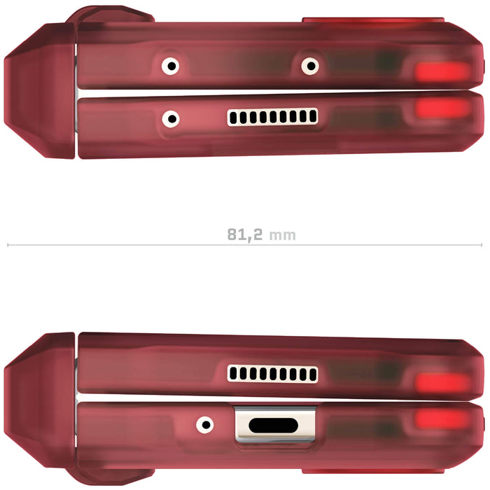 Fold 5 Red Case Clear