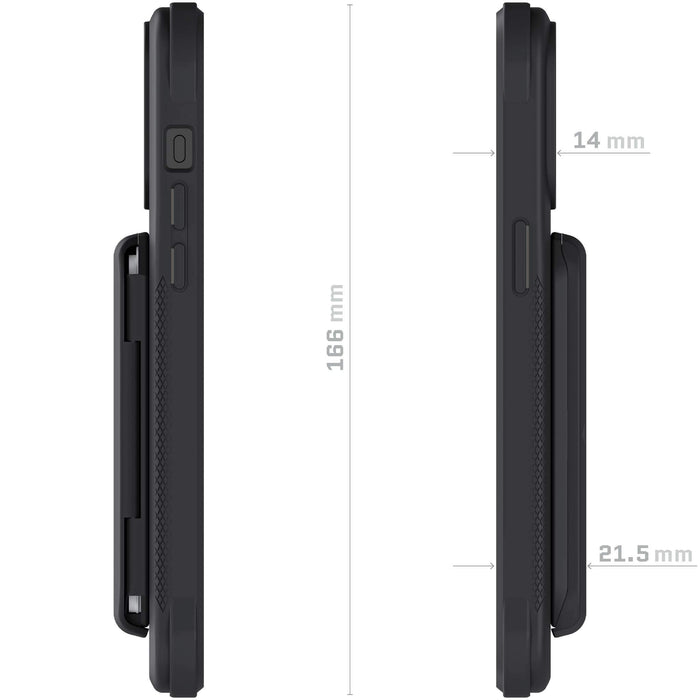 Wallet iPhone 15 Pro Max Case Black