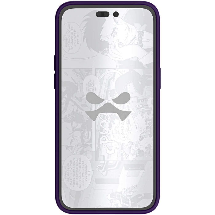 iPhone 15 Pro Max MagSafe Ring Kickstand Phone Case Purple