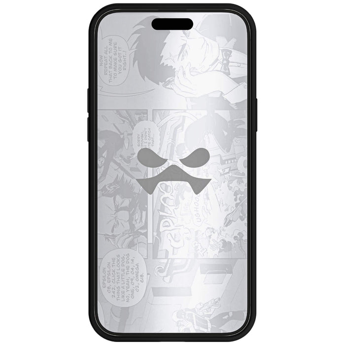 iPhone 15 Plus Ring Stand Case Black Hidden