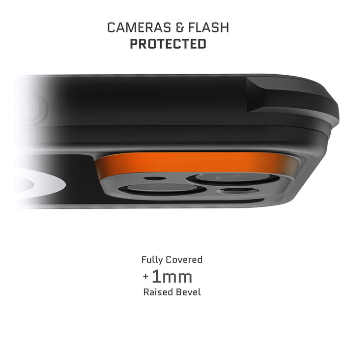 Apple iPhone 15 Waterproof Case with Camera Lens Protector