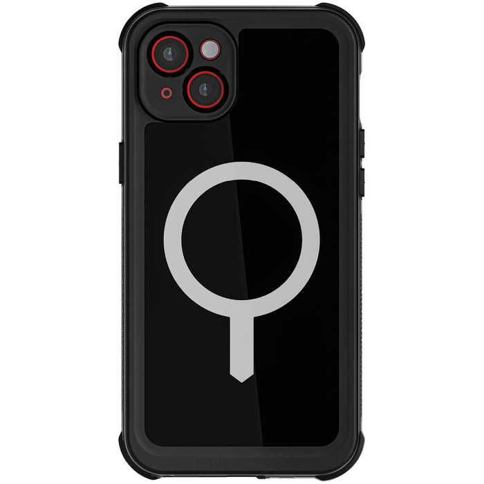 MagSafe iPhone 15 Plus Waterproof Phone Case with Holster