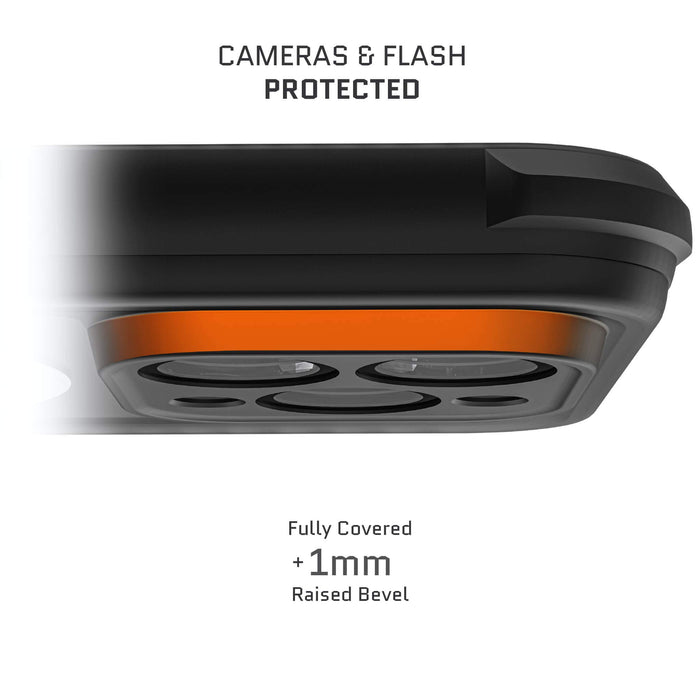 Waterproof iPhone 15 Pro Max Case with Belt Clip