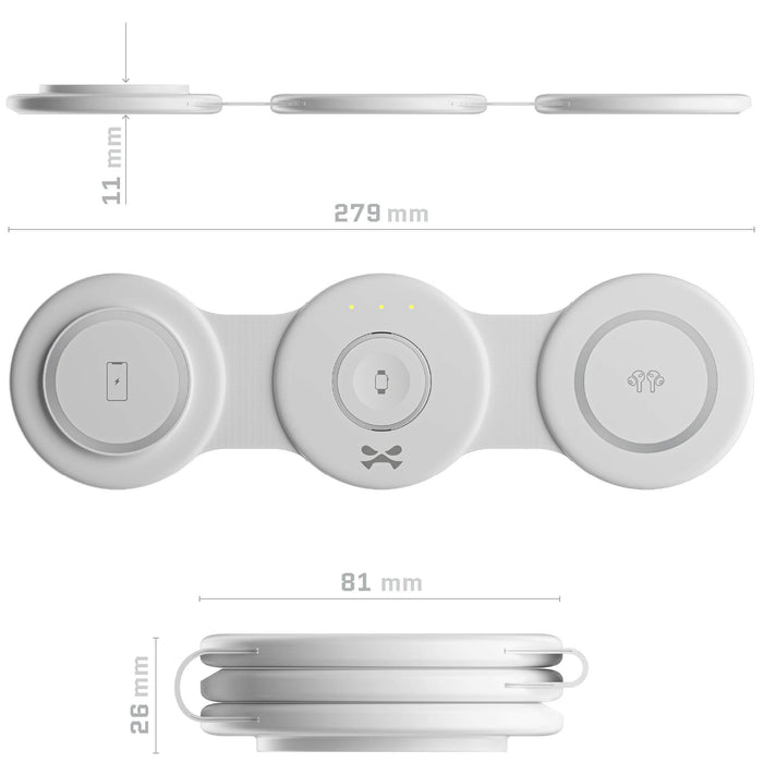 Magnetic MagSafe Wireless Charging Station Stand