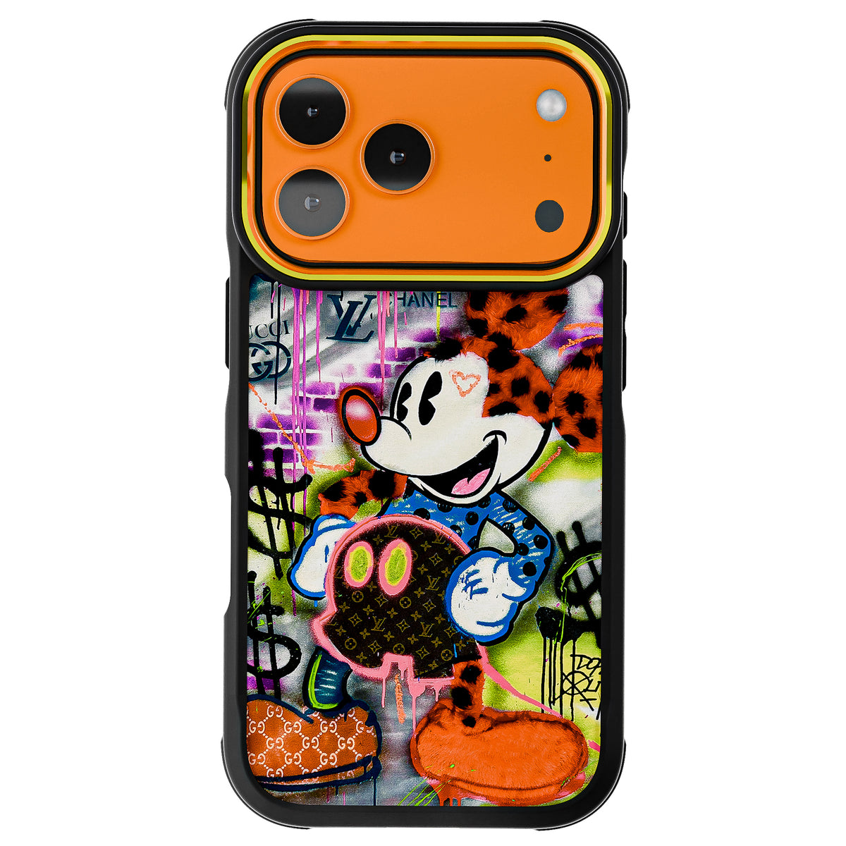 iPhone 17 Pro Mickey Mouse Plush Fashion Case
