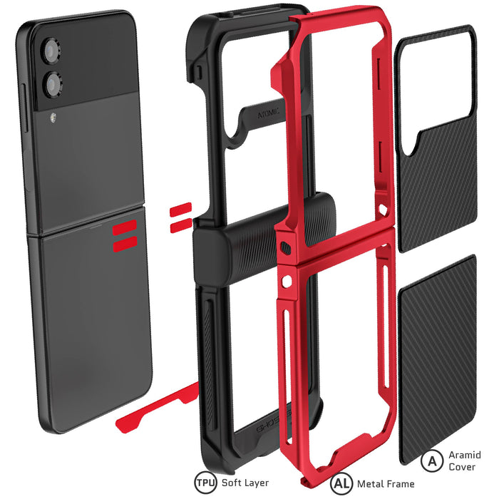 Samsung Galaxy Z Flip 4 Case Carbon Fiber