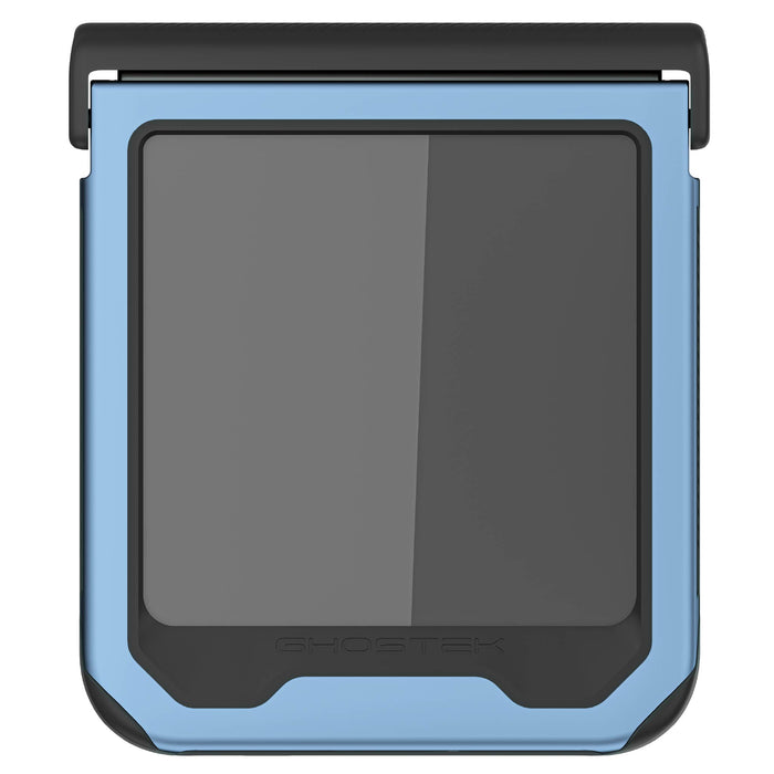 Flip 4 Phone Case Blue Metal