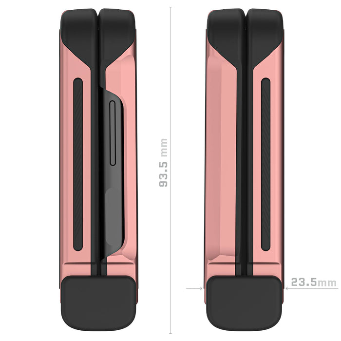 ZFlip 4 Case Pink Metal