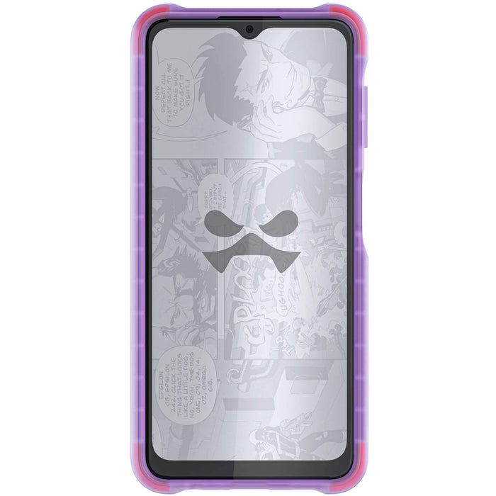 samsung galaxy a13 case clear purple