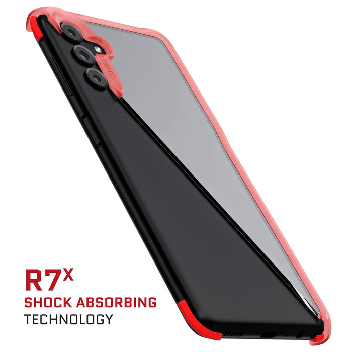 galaxy a13 case clear pink