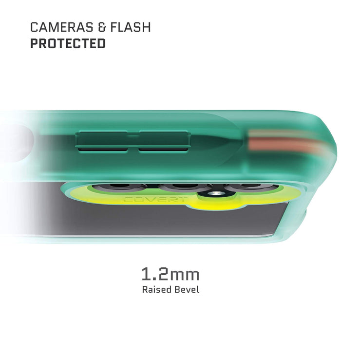 case galaxy a13 clear teal