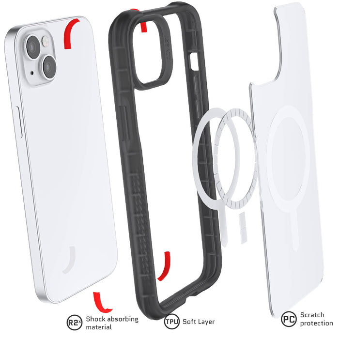 Apple iPhone 14 Phone Case Smoke MagSafe