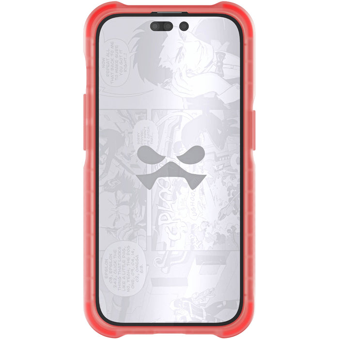 Pink iPhone 14 Pro Phone Case Clear MagSafe