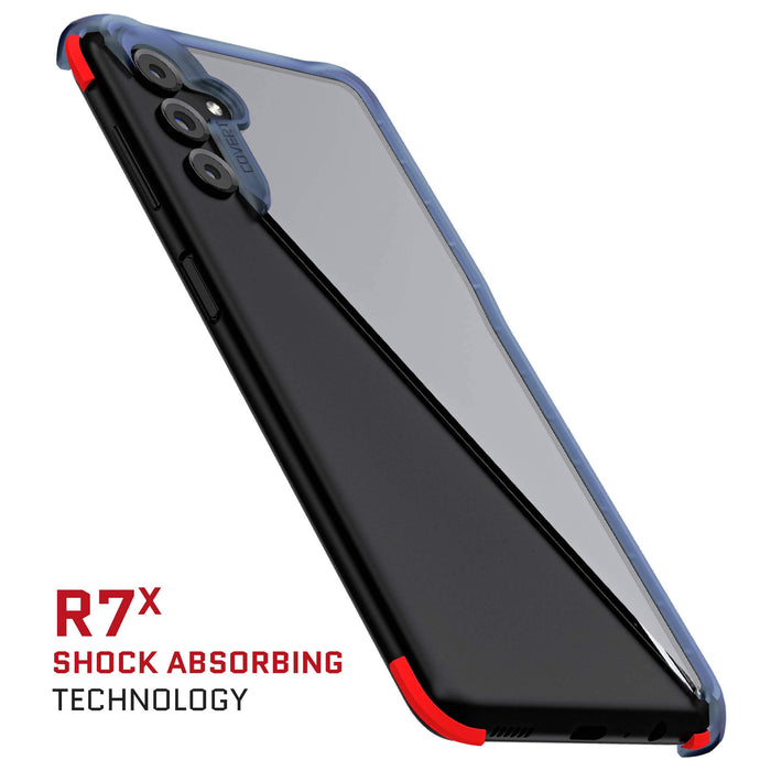 samsung galaxy a13 5g case blue clear