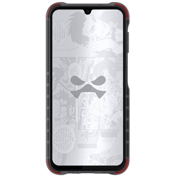 Clear Galaxy A14 Phone Case Black