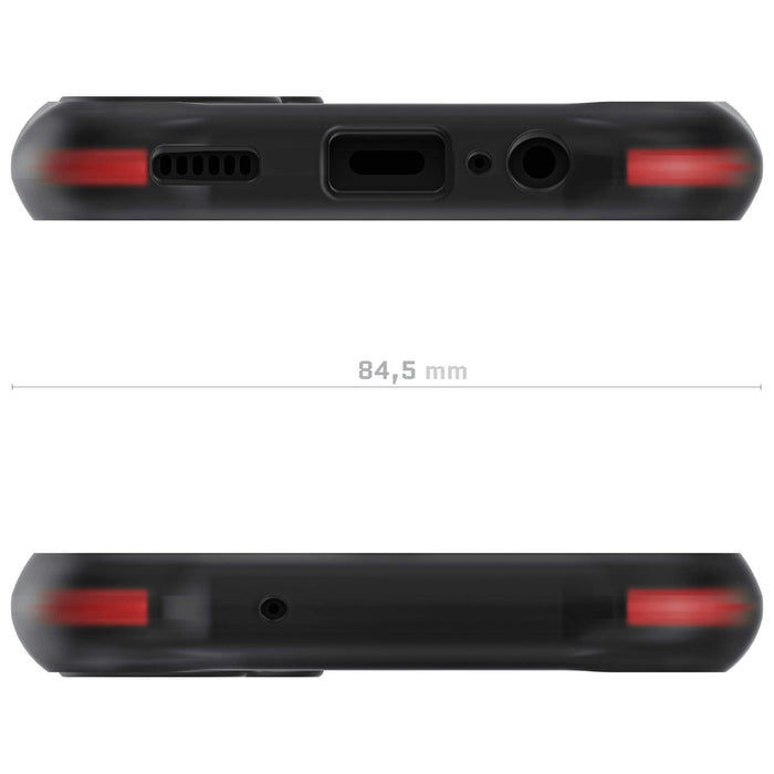Clear Samsung Galaxy A14 Phone Cases Black