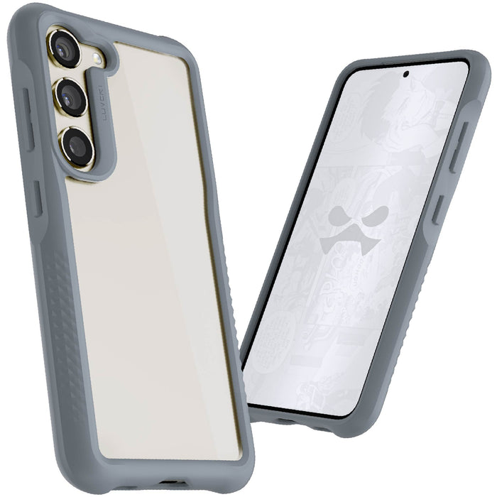 Samsung Galaxy S23 Case Gray Clear