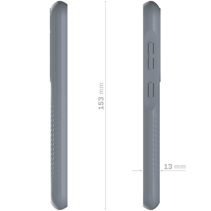 Galaxy S23 Gray Case Clear