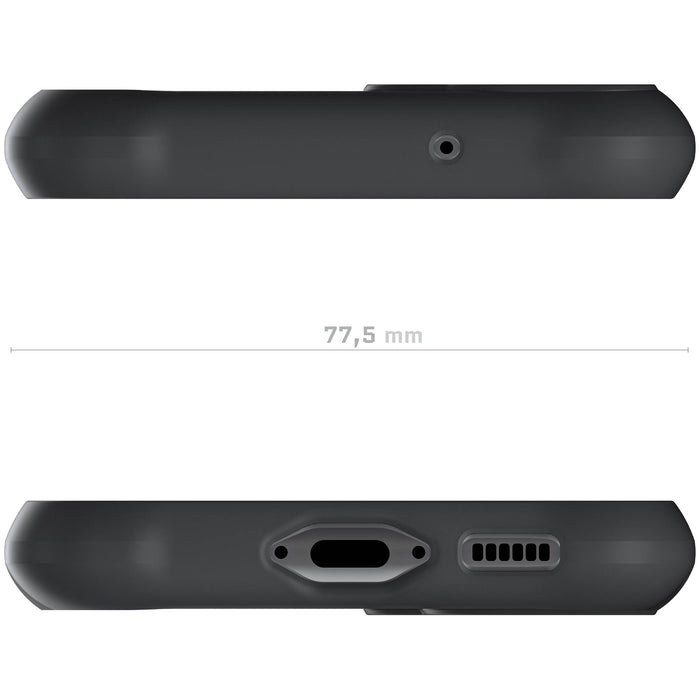 S23 Black Case Clear