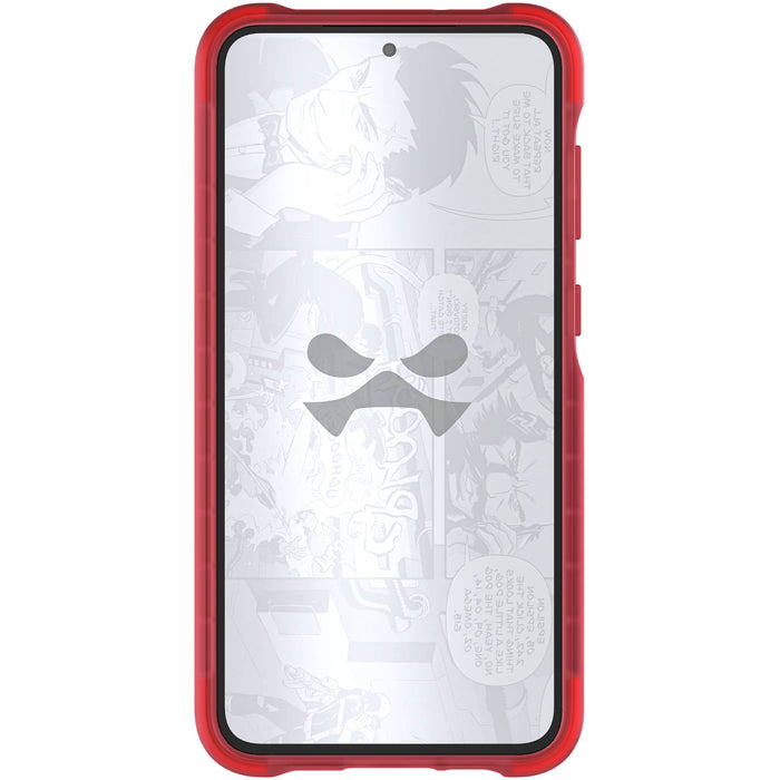 Galaxy S23 Plus Red Case Clear